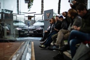 CUPRA Ateca Limited Edition, featured at the Rome stadium